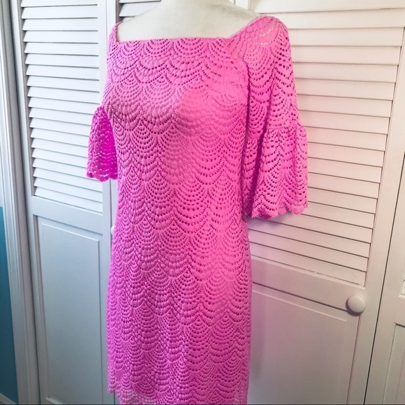 LILLY PULITZER Lilac Rose Lexa Dress Size XS - Picture 4 of 11